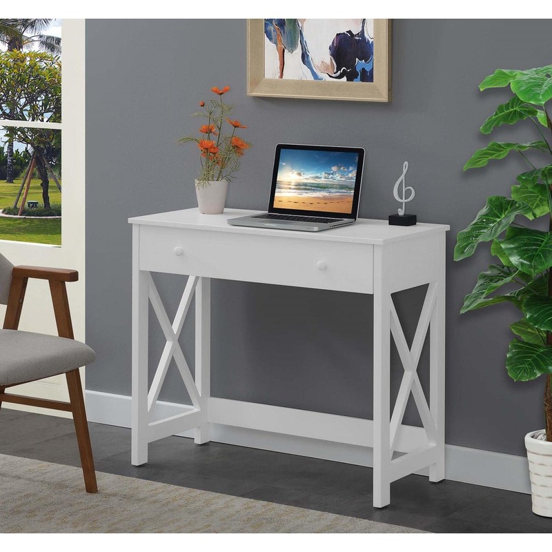 Convenience Concepts Oxford Desk, 36", White