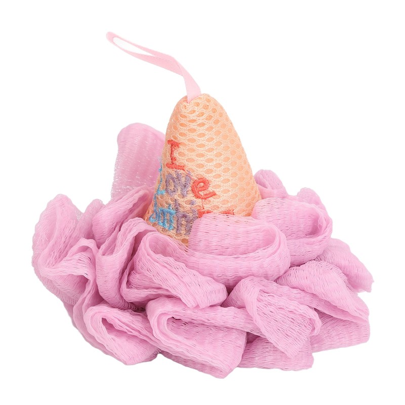 Bath Shower Scrubber Hair Eraser Sponge Deep Cleansing Fine Mesh