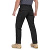 Zoofly Cargo Pants for Men Elastic Waist Ripstop Tactical Pants