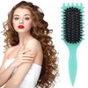 WADY Cepillo para Cabello Rizado Para Mujeres, Cepillo para Rizos,