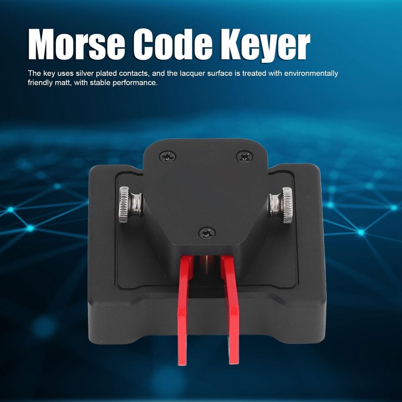CW Double Paddle Morse Code Key 730A Automatic Paddle Key