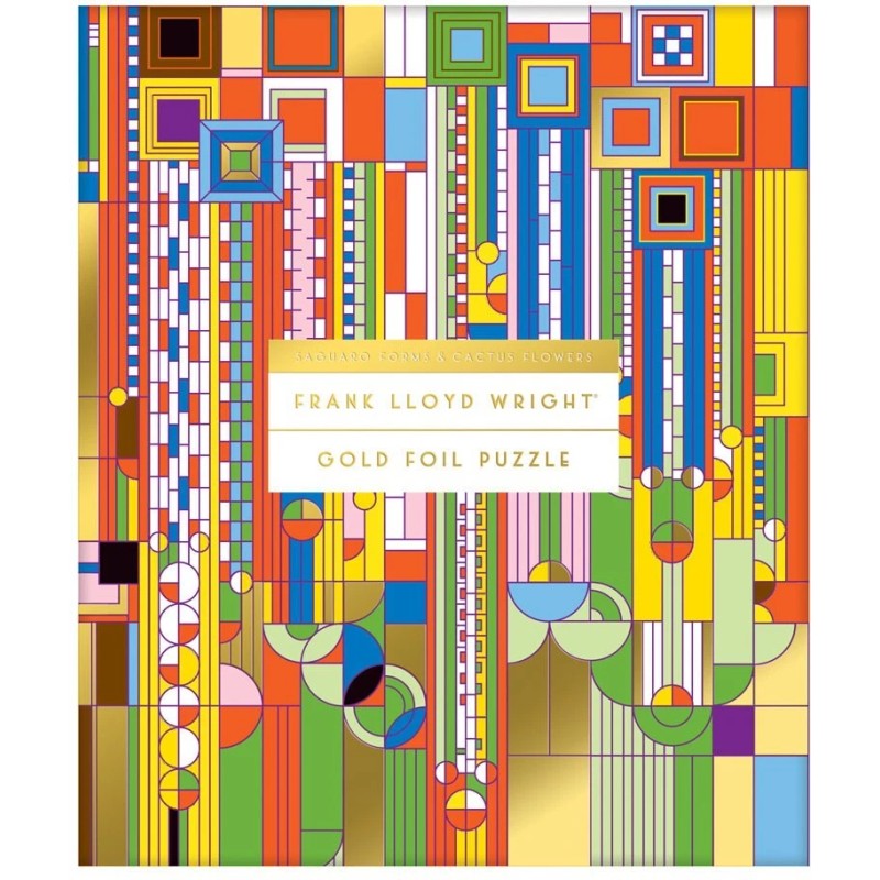 Frank Lloyd Wright Saguaro Forms and Cactus Flowers 1000-Piece Puzzle