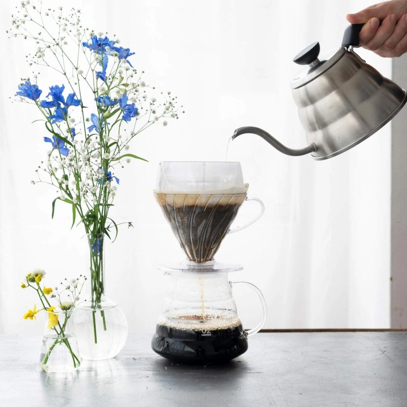 Hario V60 Coffee Maker Drip Assist Set With Paper Filters