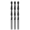 HARFINGTON 3pcs Brad Point Drill Bits 5.5mm(7/32") Dia Straight Round