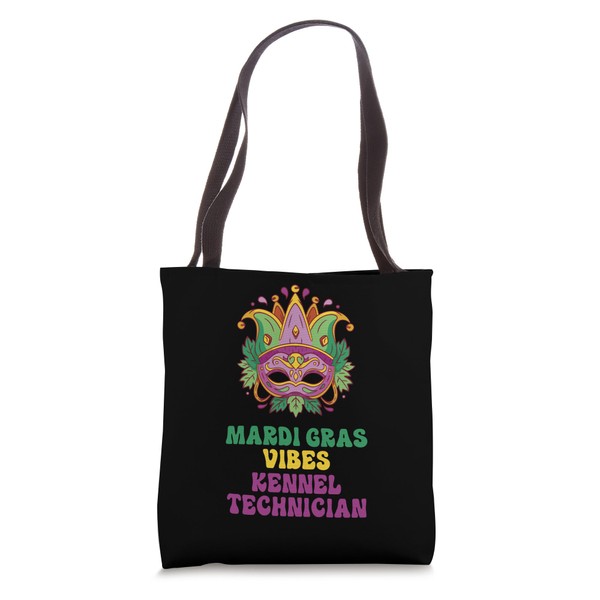 Kennel Technician Mardi Gras Vibes Tote Bag