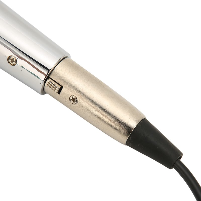 Goshyda Wired Dynamic Microphone, Professional Karaoke Handheld Microphone with Detachable