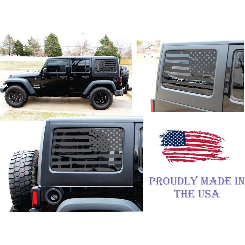 Compatible with Jeep Wrangler JL (4 Door) 2018-2024 | Precut