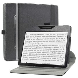 MAMA MOUTH Compatible with BOOX Tablet Go Color 7 Case,360 Degree Rotating With Premium PU Leather Sleeve Cover Case for BOOX Tablet Go Color 7 Inch Tablet,Black