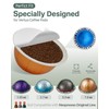 Grasseed 100Pcs Aluminum Foil Lids to Reuse Nespresso Pods, Pod