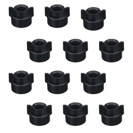 12 of Quick TeeJet Black Nylon Cap Fits TK, TX, TXA, TG, Hose Shanks & Disc Core Farmer Bob's Parts CP114444A-1-CE
