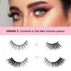 Glowing Win Half Eyelashes, Artificial Eyelashes, Natural False Eyelashes, 10