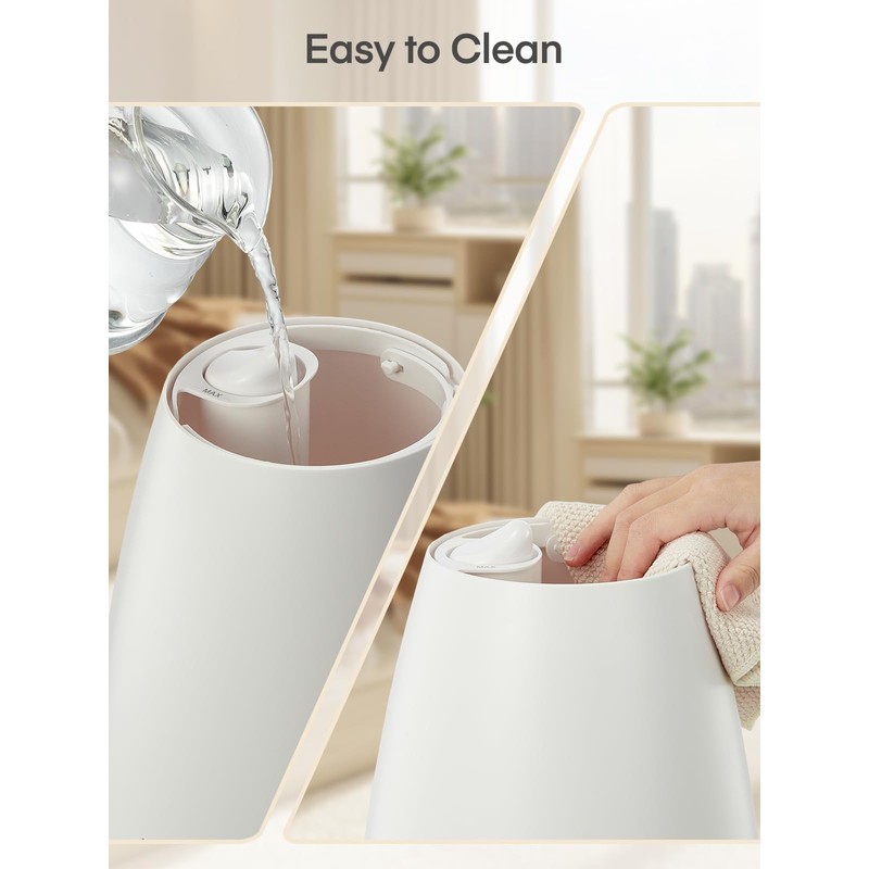 Humidifiers for Bedroom Large Room Home, 5L Quiet Cool Mist