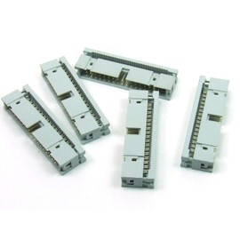 POPESQ® #A2061 IDC 2.54 mm Female Ribbon Cable 34-Pin Pack of 5