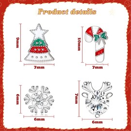 Christmas earrings, Christmas earrings, women's Christmas earrings, Christmas earrings, Christmas earrings, 925 silver, Christmas earrings for women hanging, Christmas tree earrings, Christmas hanging