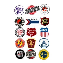 Three Inches Under 1:24 G scale model vintage train railroad signs