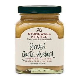 Stonewall Kitchen Roasted Garlic Mustard, 8 Ounce
