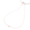 Metal Heart 1 Row Necklace Gold (N3261 – G)