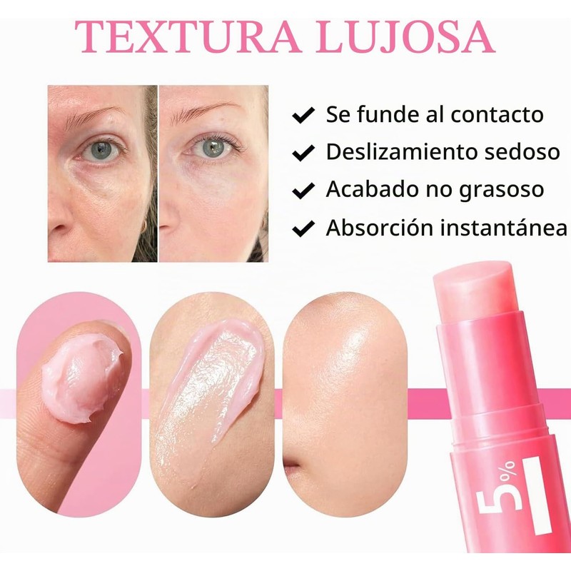 PDRN Pink Collagen Volume Multi Bálsamo, Barra Cosmética Hidratante 2pcs