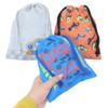 Takanami Create Drawstring Bag, Set of 3, Hot Wheels, Blue,