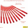 Z3FT Fineliner Pens, RED, Fine Tip (0.3mm), Pack of 10,
