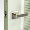 ULTRALOQ Passage Lever Door Handle, Reversible Handle No Lock for