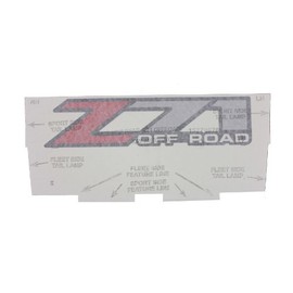 GM Genuine Accessories 15779676 Right Bedside Z71 Off-Road Decal