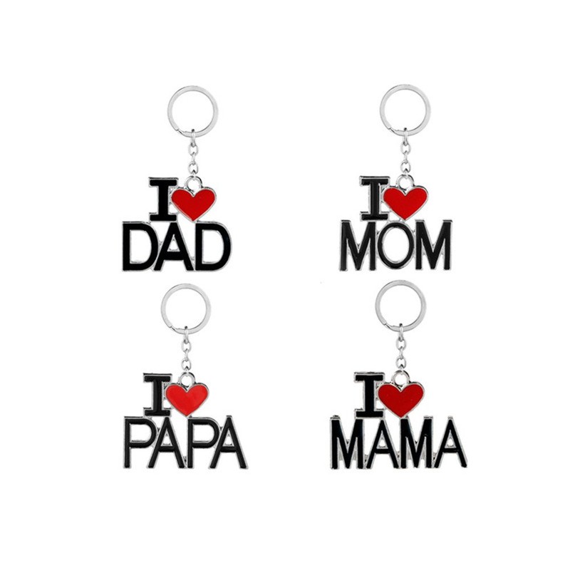 ShiQiao Spl I Love Dad Keychain