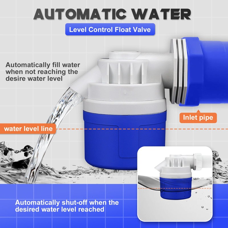 2" Side Inlet Water Float Valve, 2 Inch Big Flow