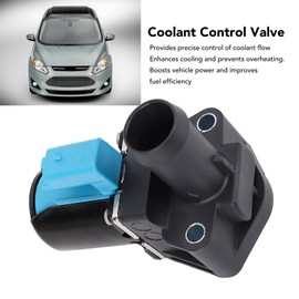 HVAC Radiator Heater Control Valve, Engine Coolant Bypass Valve Compatible with Fiesta Kuga Focuss 1.6 EcoBoost, Coolant Control 1870523 High Heat Tolerance Replacement