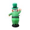 Inflatable St. Patrick Doll for Yard Garden Decorations Indoor and