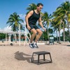 GanFindX Metal Plyometric Jumping Box 12 Inch with 17 *