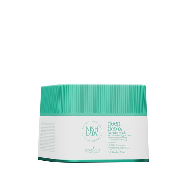 Nishlady Deep Detox Scalp Hair Care Mask 275 ml -