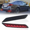 LED Rear Bumper Reflectors Fog Brake Tail Light Lamps Compatible
