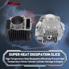 WOOSTAR 52.4mm Big Bore Cylinder and Head 66mm Valves Assembly