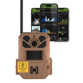 Moultrie Edge 3 Cellular Trail Camera - 40MP HD Photo Capture - 1080p Low-Glow Flash – GPS - Multi-Carrier Auto-Connect - Built-in Memory - 0.5s Trigger Speed - AI Buck Detection