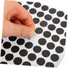 WOONEKY 1 Sheet Tablecloth Stickers Table Pool Table Billiard Point