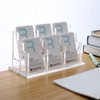 SANRUI Acrylic Business Card Stand Business Card Holder Card Case