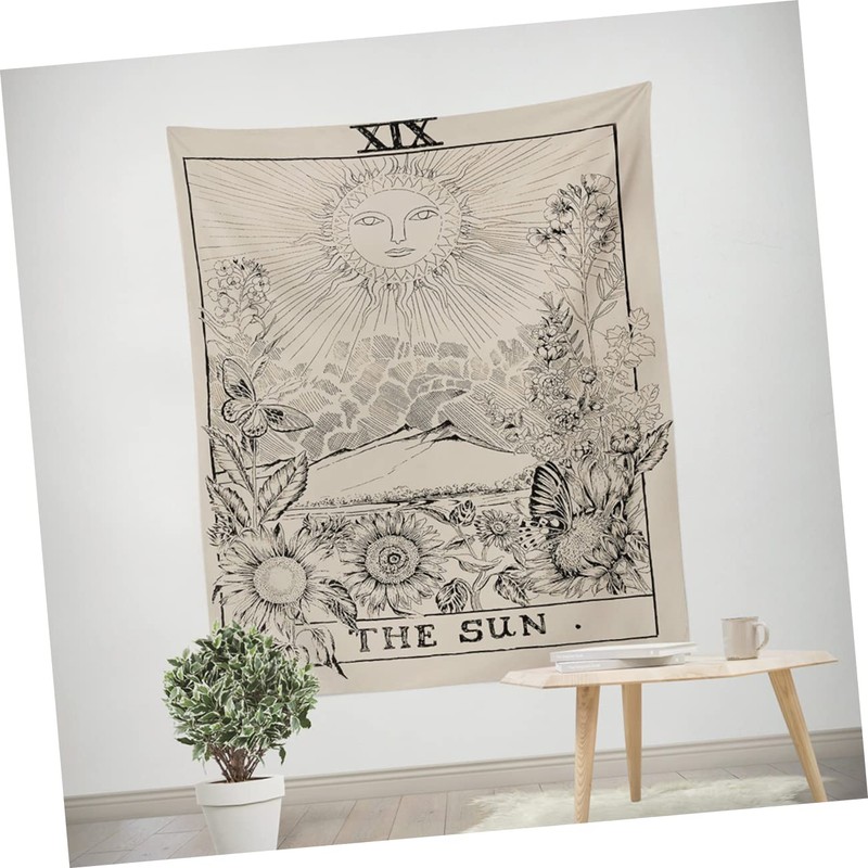 CORHAD Living Room Decor Pink Home Decor Tapestry Wall Hanging