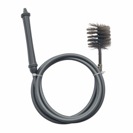 Extra Long Drain Grime Removing Brush – 1.5M Flexible Drain Unclogging Tool – PVC, Steel & PP Construction – For Sink, Shower & Bath Pipes