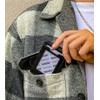 WEXLER Cartera Slim con Protección RFID, Mecanismo Pop-Up de Tarjetas