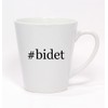 #bidet - Hashtag Ceramic Latte Mug 12oz
