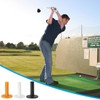 PATIKIL Rubber Golf Tees 6pcs 2.8" Golf Practice Tees Training