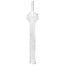 GSC 401-2-10 Borosilicate Glass Drying Tube with One Bulb, 150mm Length, Pack of 10