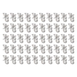 50Pcs Photovoltaic Cable Clip Wire Clamp Cord Fixing Holder Set Kit for Solar Panel PV
