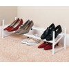 ClosetMaid 8111 Stack and Expand Shoe Rack, White