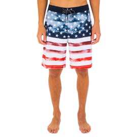 Hurley Men's Phantom Independence 20" Board Shorts, White, 70A, White