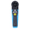Handheld Anemometer 180° Fan Rotation LCD Digital Display Temperature Humidity