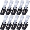 HINZIC 10pcs Plastic Garden Flag Clips Anti-Wind Flag Stoppers for