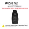 HIBEYO Key Case Cover for Ford Focus 3 4 ST