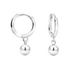 SOFIA MILANI - Women's Earrings 925 Silver - Ball Dangle